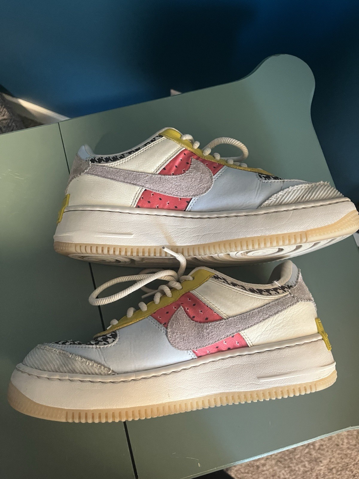 Nike Air Force 1 Shadow "Patchwork" multi-color S… - image 5