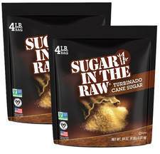 Sugar in The Raw Turbinado Cane Sugar for Baking, Coffee, and Cooking, 64 oz,2pk