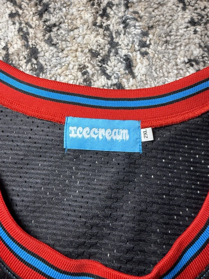 Camiseta deportiva de baloncesto Billionaire Boys Club Ice Cream Pharrell 2XL XXL ropa de calle Foto 4 de 4