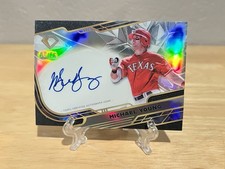 2025 Topps Diamond Icons Chrome Michael Young On Card Auto /25