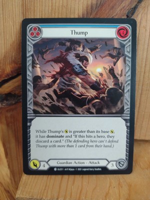 FLESH & BLOOD: Thump ELE211 Blue | eBay