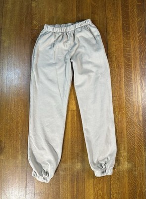 Brandy Melville John Galt Beige One Size Sweatpants