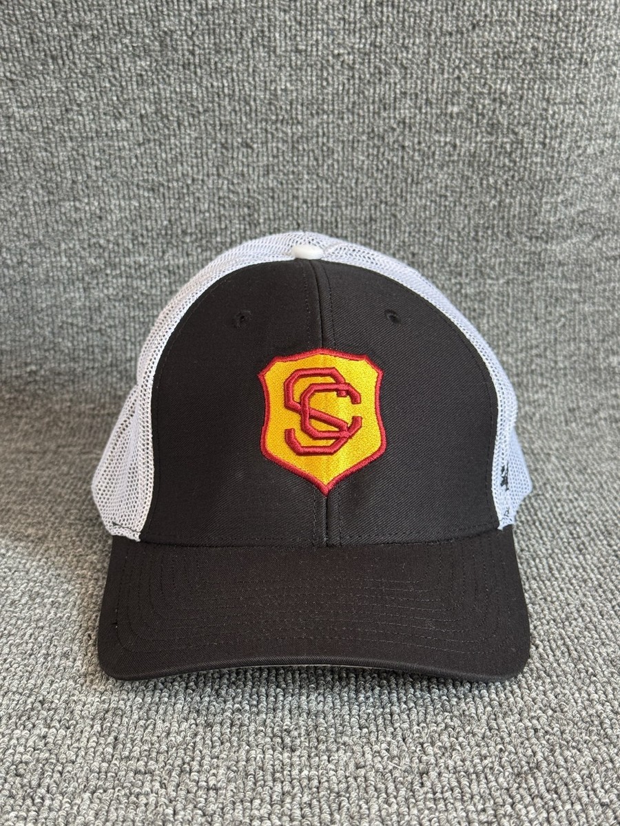 '47 Brand USC Trojans Trucker Snapback Black White One Size Hat