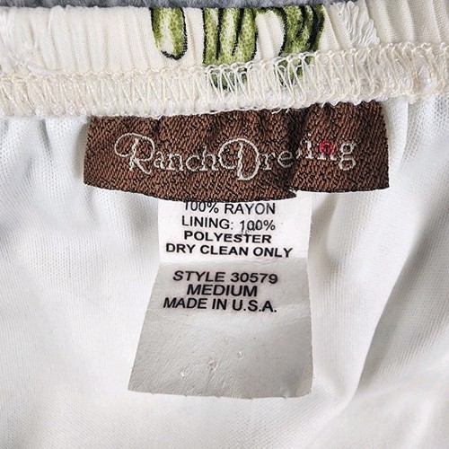 Vintage Ranch Dressing Maxi Skirt Medium Western Festival Cowboy Embroidered - Picture 11 of 11
