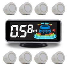 Car Parking Sensors Kit Reverse Radar parktronic System Auto Electronics Vehi...