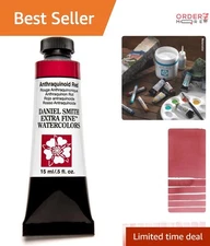 Extra Fine Watercolor Paint Tubes 15ml Anthraquinoid Red Semi-gloss