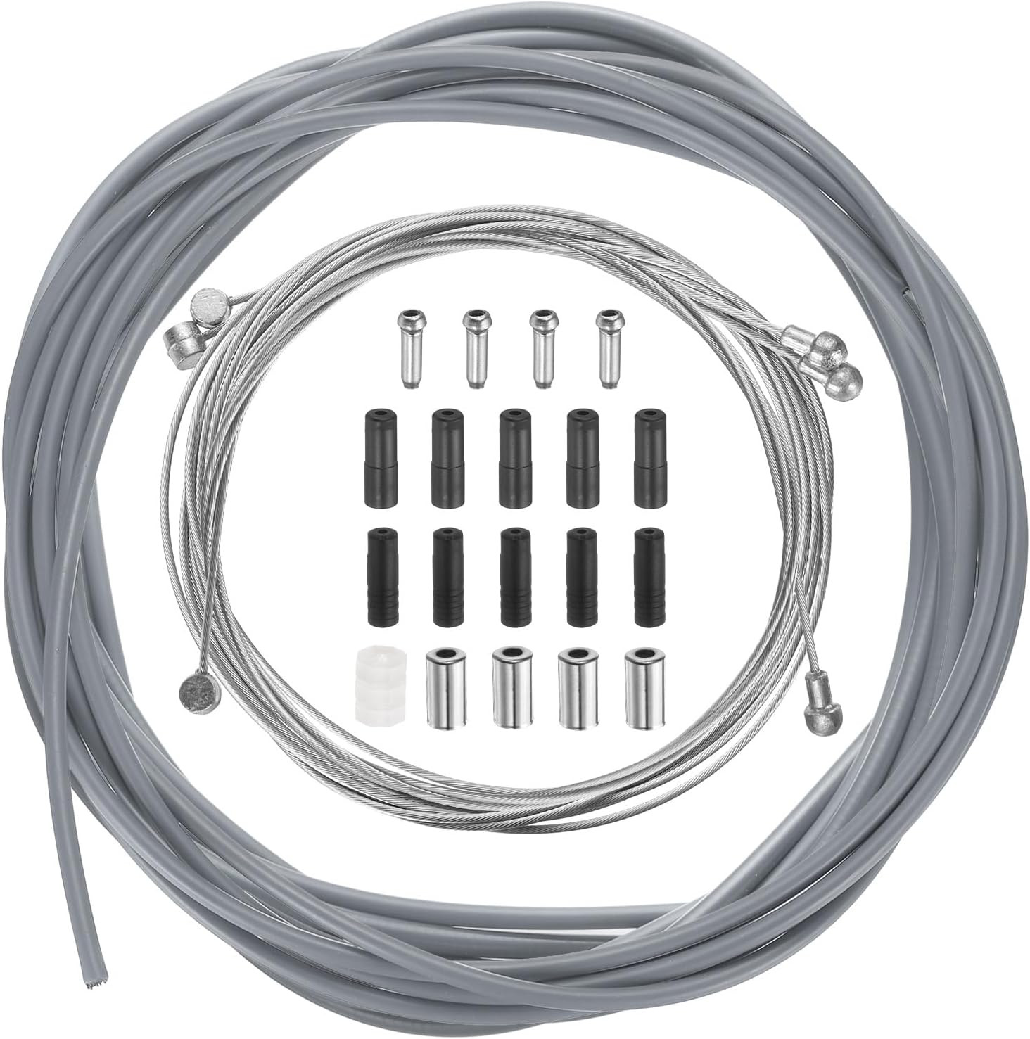 Universal Bicycle Brake and Shift Cable Housing Set for Road and Mountain Bikes