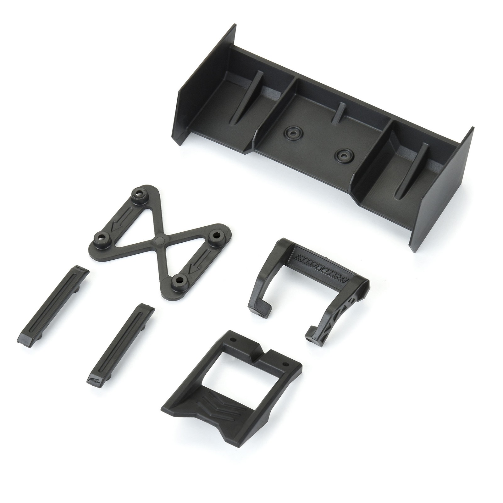 Pro-Line Racing Sector Wing Set and Roof Skids for Arrma Granite GROM Black