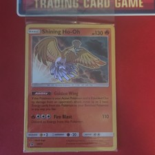 Pokémon Shining Ho-Oh SM70 Stella Nera Promo Holo Card Sole e Luna Near Mint NM