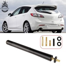 Car Antenna Radio Fm Antena Black Screw 4.7 Carbon Fiber For Mazda 3 Mazda 6