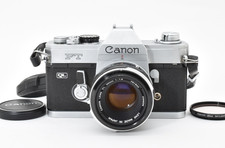 Canon FT QL 35mm Film Camera w/Canon Lens FT 50mm f/1.8 From Japan  Exc 5  