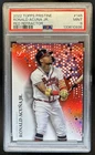 2022 Topps Pristine Ronald Acuna Jr. Red Refractor #/5 Braves PSA 9