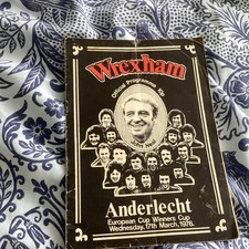 Wrexham V Anderlecht (1975/76)