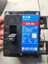 Eaton CSR2200N Type CSR Standard Circuit Breaker - Black