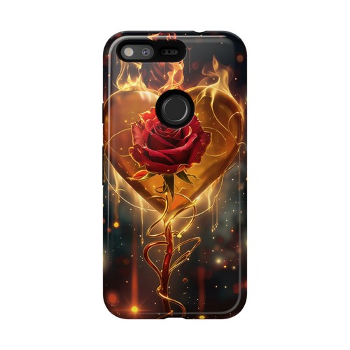 Google Pixel | Flaming Heart Phone Case - 第 123/131 張圖片