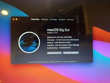 Apple MacBook Air 13-inch Mid 2013, Core i5, 4GB RAM, 128GB SSD, Big Sur