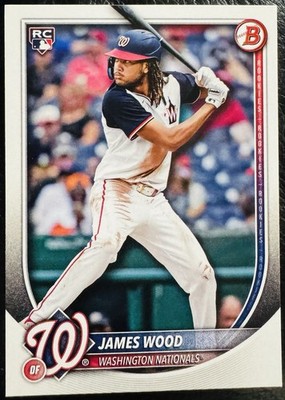 2025 Bowman - James Wood #29 (RC) Base Rookie Card Washington Nationals