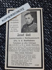 Obraz śmierci II wojny światowej Uffz. b. d. kierowcy gef. 1945 Śląsk - Słońsk.
