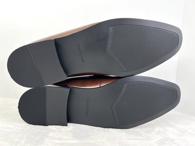 Calvin Klein Jameson Loafers Brown Slip-On Dress Shoes Mens  display picture 1