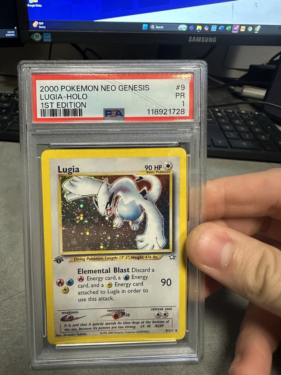 Lugia 9/111 Neo Genesis Holo for sale online | eBay
