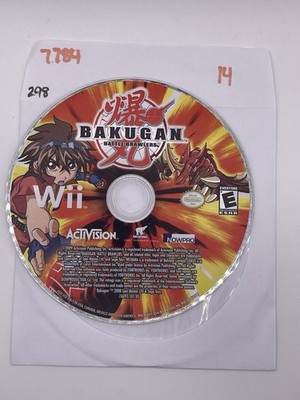 Bakugan wii DISC ONLY - NO TRACKING 7784