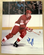 Detroit Red Wings Rick Bowness  Signed Autographed 11x14 Photo COA #1