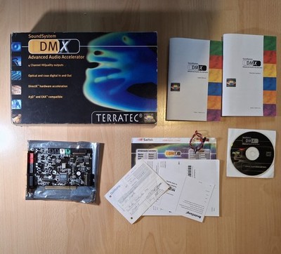 Terratec SoundSystem DMX PCI Soundkarte ESS CANYON 3D für Retro Gaming Computer