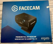 Elgato Facecam MK.2 Premium 1080p60 Full HD USB Webcam Black , 10WAC9901