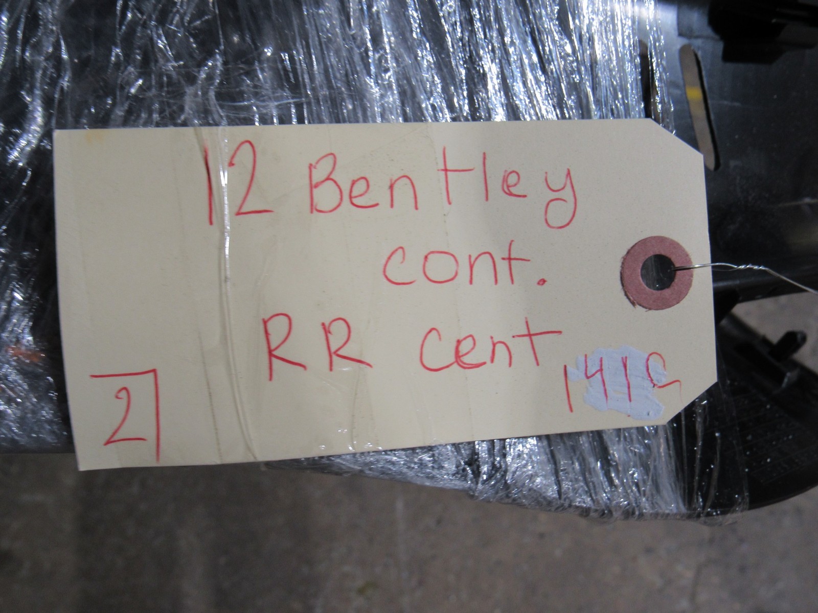 Bentley Continental GT 2012 Rear Trunk Boot Panel Cover Trim Set 4 PCS 11-18 ;#3