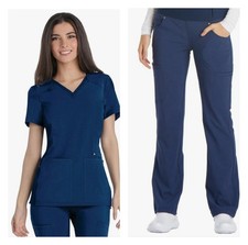 LOT Cherokee iFlex Scrubs for Women 6 Sets 1 Extra Top
