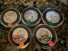 1962 Washington Quarters - Lot of 5 Proofs