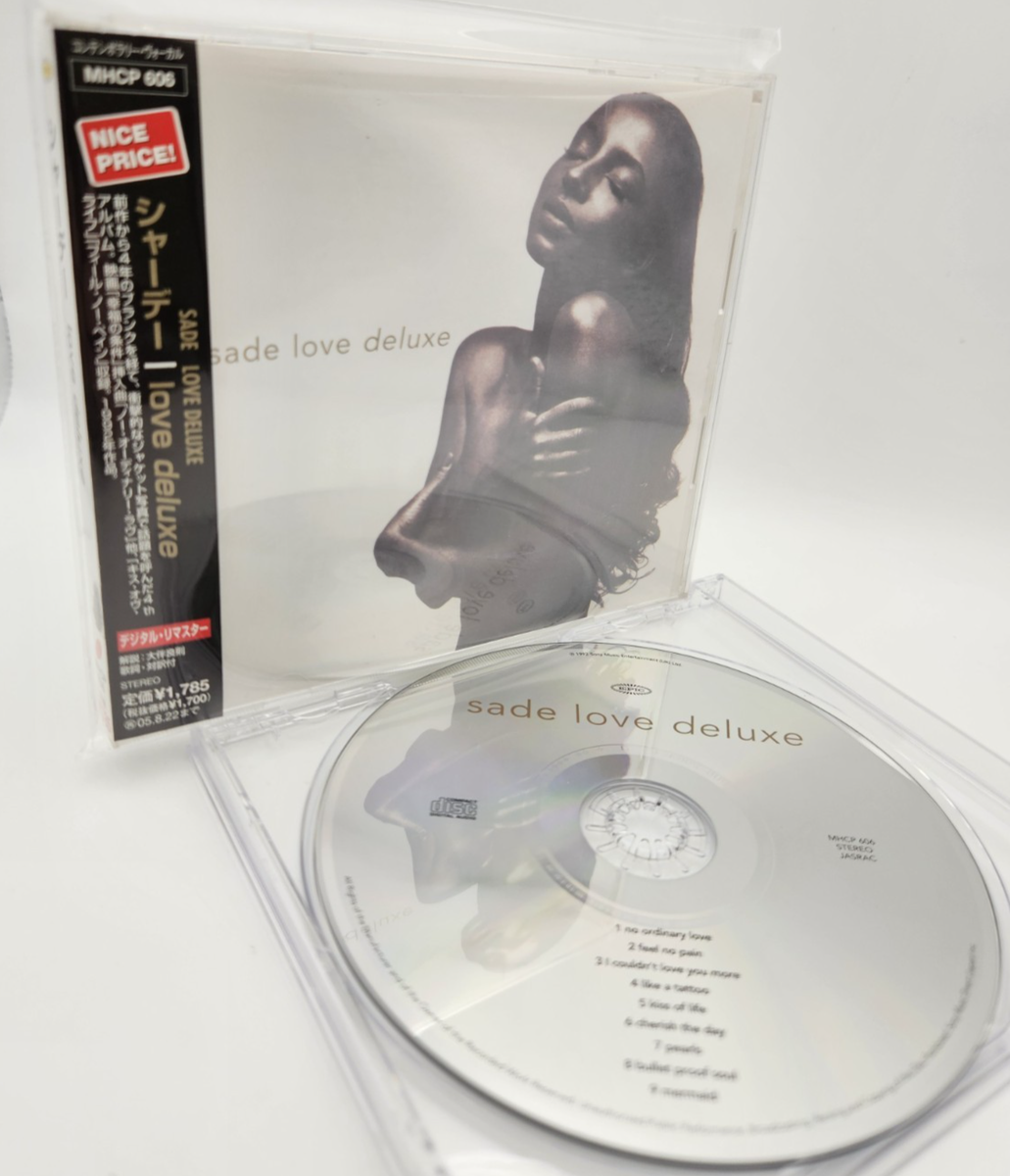 SADE Love Deluxe Japan CD MHCP 606 w/OBI No Ordinary Love 2005