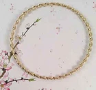 Vintage Jewellery Yellow Gold Twist Golf Bangle Antique Deco Dress Jewelry