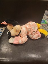 Vintage 1970 Disneyland Disney World 17" Minnie Mouse Sleeping Plush RARE