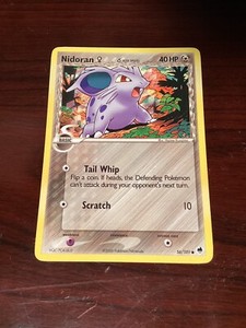 Nidoran - 56/101 - EX Dragon Frontiers - Common - Pokemon Card - NM