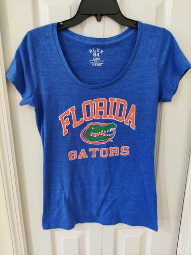 Florida Gators Blue Short Sleeve Women's T-Shirt Large - Picture 1 of 3