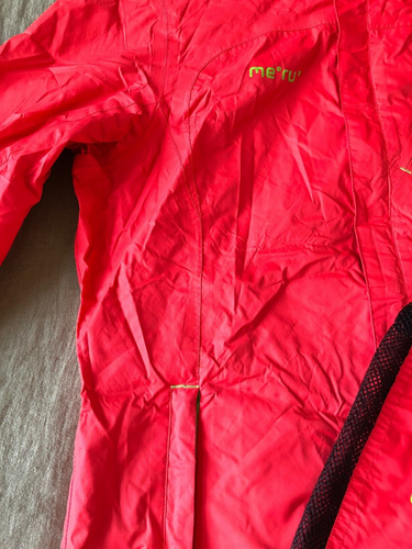 meru Damen praktische slide Regenjacke Gr. S (Gr. 36) in rot TOP - Bild 5 von 11