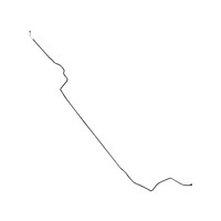 Brake Line, Front To Rear, Stainless Steel, Ranchero, 1971 60-92214-1 on sale Brake Line, Front To Rear, Stainless Steel, Ranchero, 1971 60-92214-1 on sale