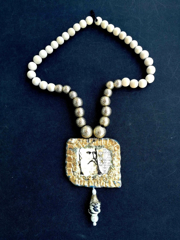 talismán protector collar judío joyas colgante hebreo amuleto zohar cabalá Foto 2 de 4