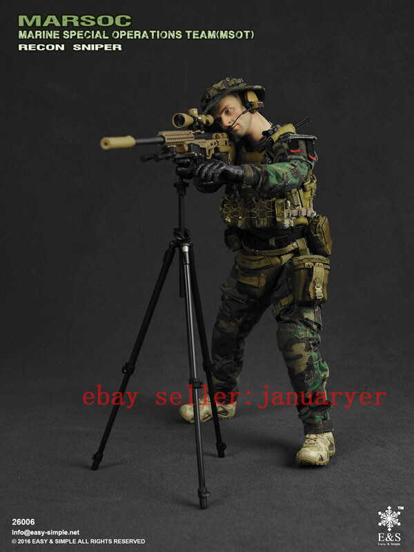 その他 MARSOC 26006 Perfect Easy&Simple 26006 1/6 Marsoc Msot Recon Sniper Action