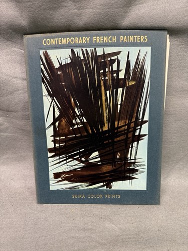 VTG 6 SKIRA COLOR PRINTS CONTEMPORARY FRNCH ARTISTS HARTUNG,BISSIERE,BAZAINE