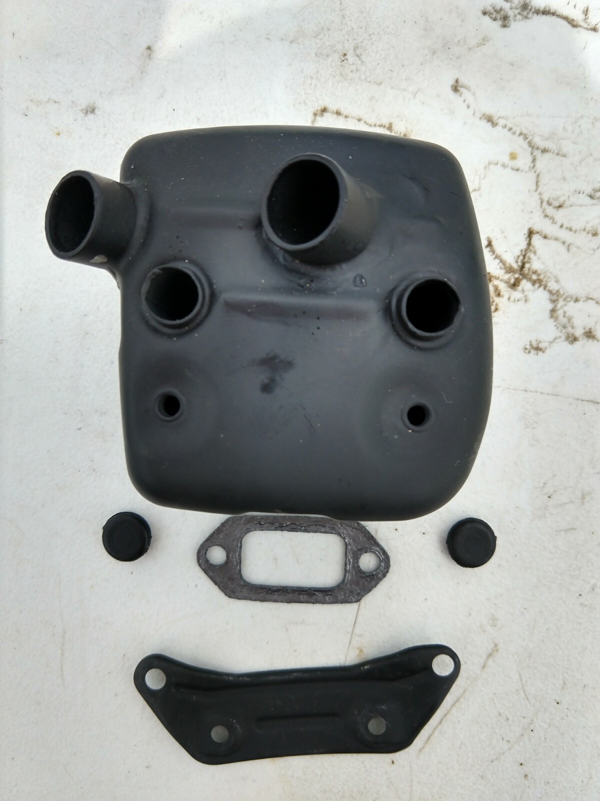 Ported Dual port muffler for Husqvarna 