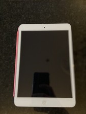 iPad Mini 2 blanc avec étui rose ou gris