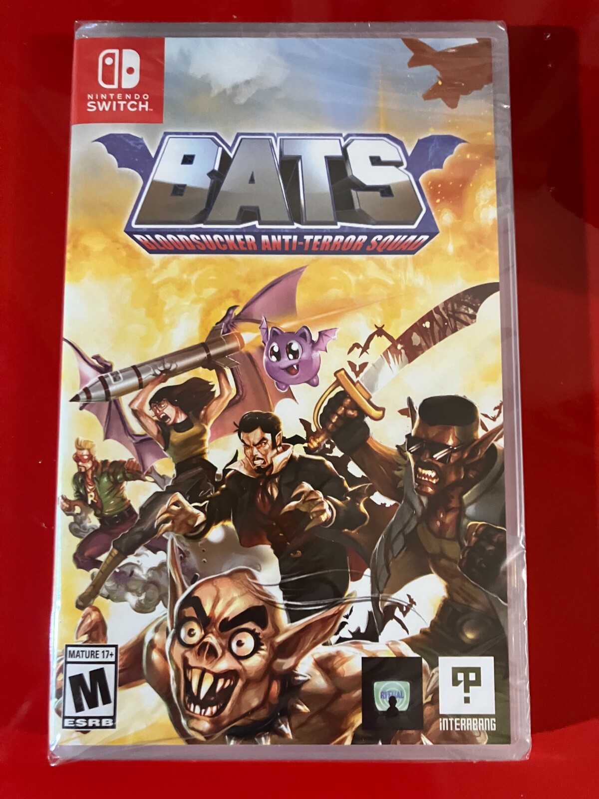 BATS: BLOODSUCKER ANTI-TERROR SQUAD SWITCH USA NEW (EN) (LIMITED RUN GAMES)