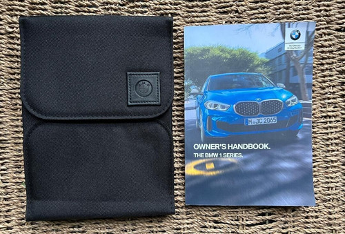 BMW 1 SERIES HANDBOOK OWNERS MANUAL WITH WALLET 19-23 2020 PRINT.