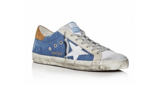 Golden Goose Superstar Denim Sneakers 