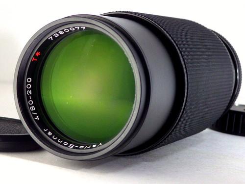 Contax Vario Sonnar 80-200mm f/4 MMJ Telephoto Lens Carl Zeiss SLR CAMERA Japan