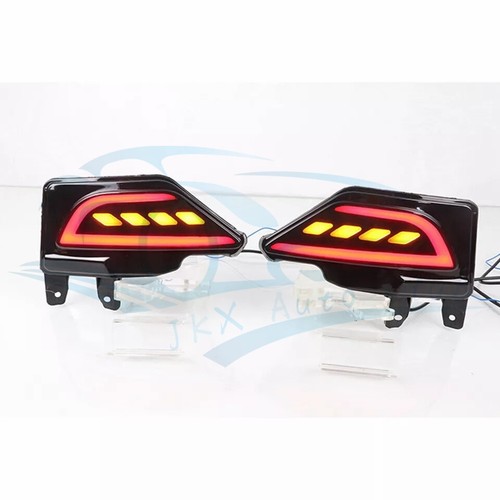 For Toyota RAV4 2016-2018 Pair Rear LED Bumper c Reflector Light Lamp Brake DRL - Picture 10 of 11