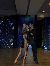 Ballroom dance competition dress latin Leopard