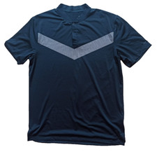 Nike Tiger Woods Golf Polo Shirt Blade Collar schwarz Performance Stretch Sz. M